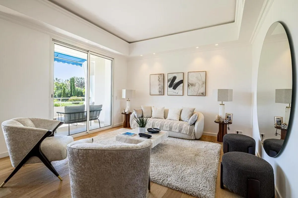 92 Croisette - Luxueux 3 Chambres Sur Croisette Avec Parking Cannes