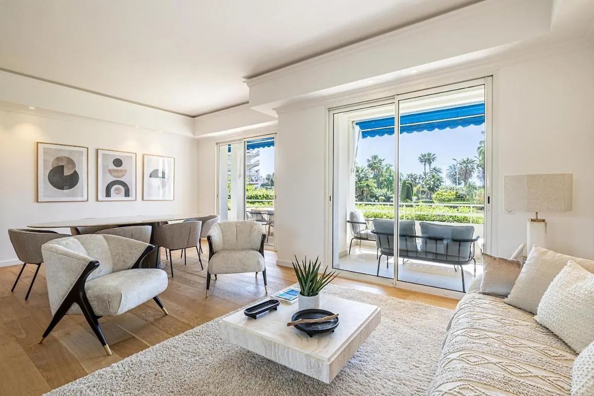 92 Croisette - Luxueux 3 Chambres Sur Croisette Avec Parking Cannes